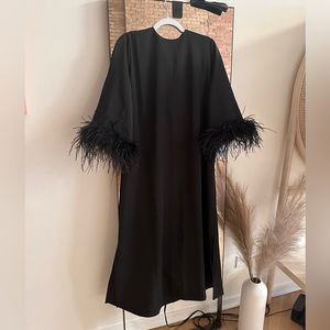 NWT Tuckernuck Black Feather Jamie Dress XL